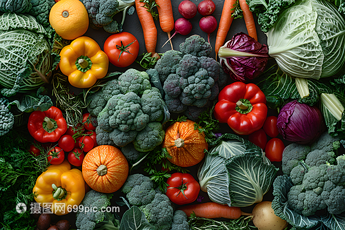 蔬菜盛宴 品味自然的新鲜馈赠